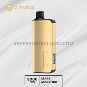 ALIBARBAR INGOT 9000 Puffs Grape Grapefruit