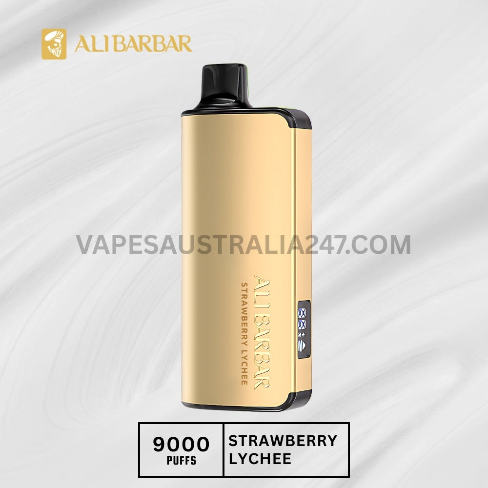 ALIBARBAR INGOT 9000 Puffs Strawberry Lychee ALIBARBAR INGOT 9000 Puffs Strawberry Lychee