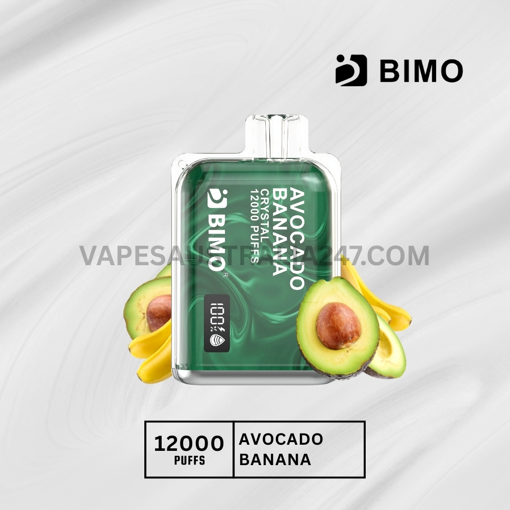 BIMO Crystal 12000 Puffs Avocado Banana BIMO Crystal 12000 Puffs Avocado Banana