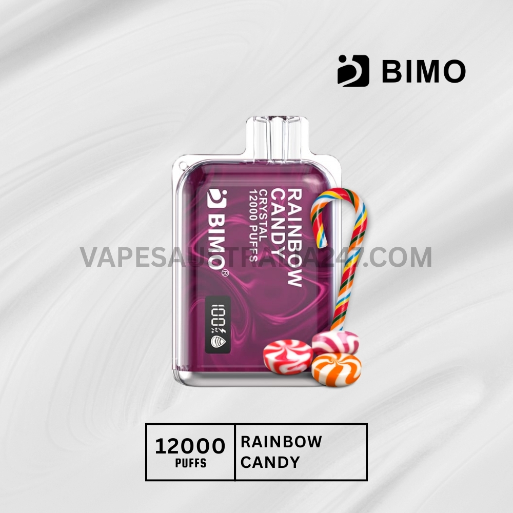 BIMO Crystal 12000 Puffs Rainbow Candy BIMO Crystal 12000 Puffs Rainbow Candy