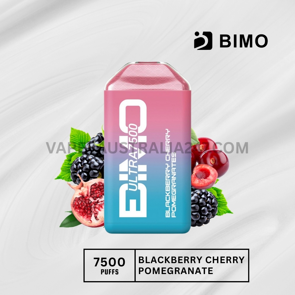 BIMO Ultra 7500 Puffs Blackberry Cherry Pomegranate BIMO Ultra 7500 Puffs Blackberry Cherry Pomegranate