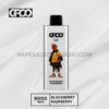 GROO Slim 9000 Puffs Blackberry Raspberry