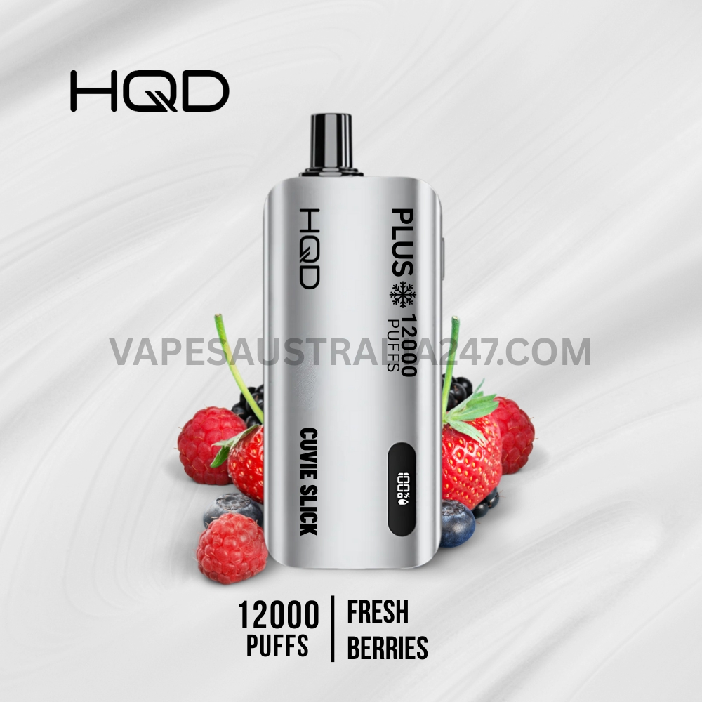 HQD Cuvie Slick Plus 12000 Puffs Fresh Berries HQD Cuvie Slick Plus 12000 Puffs Fresh Berries