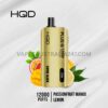 HQD Cuvie Slick Plus 12000 Puffs Passionfruit Mango Lemon