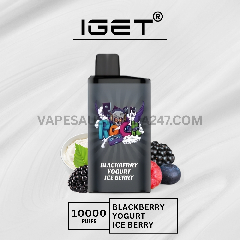 IGET Bar Pro 10000 Puffs Blackberry Yogurt Ice Berry IGET Bar Pro 10000 Puffs Blackberry Ice