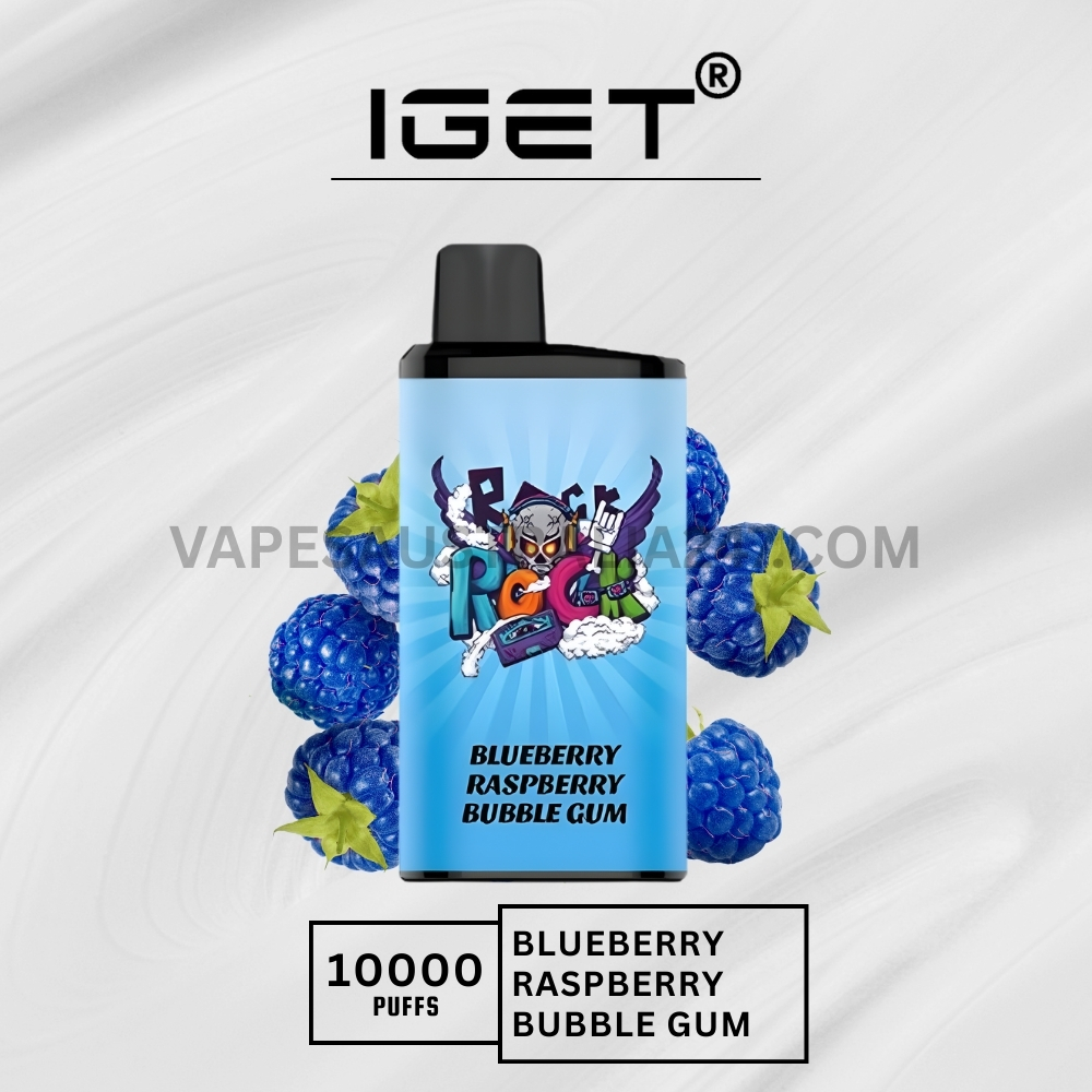 IGET Bar Pro 10000 Puffs Blueberry Raspberry Bubble Gum IGET Bar Pro 10000 Puffs Blueberry Raspberry Bubble Gum