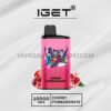 IGET Bar Pro 10000 Puffs Cherry Pomegranate