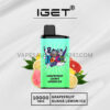 IGET Bar Pro 10000 Puffs Grapefruit Guava Lemon Ice