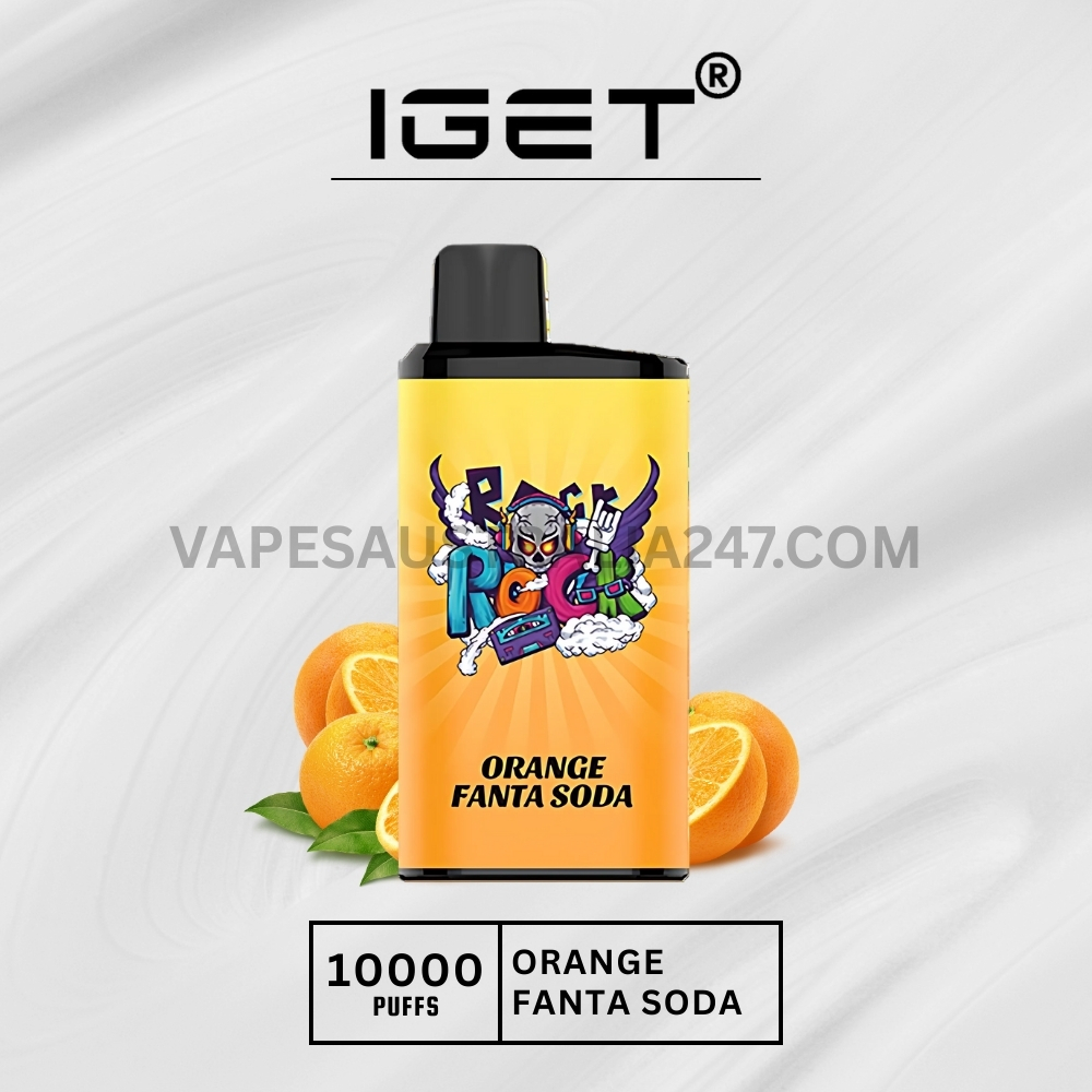 IGET Bar Pro 10000 Puffs Orange Fanta Soda IGET Bar Pro 10000 Puffs Orange Fanta Soda