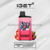 IGET Bar Pro 10000 Puffs Strawberry Raspberry