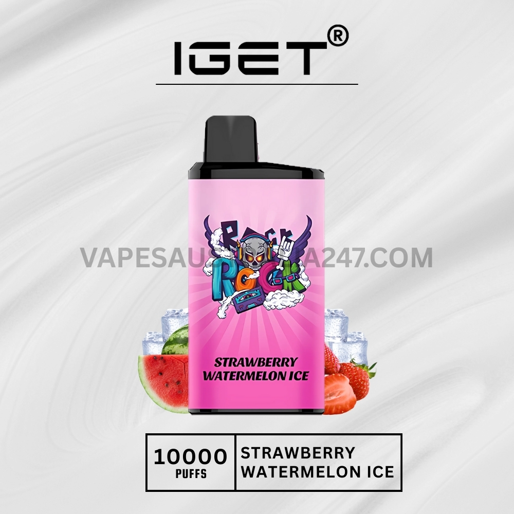 IGET Bar Pro 10000 Puffs Strawberry Watermelon Ice IGET Bar Pro 10000 Puffs Strawberry Watermelon Ice