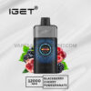 IGET One 12000 Puffs Blackberry Cherry Pomegranate