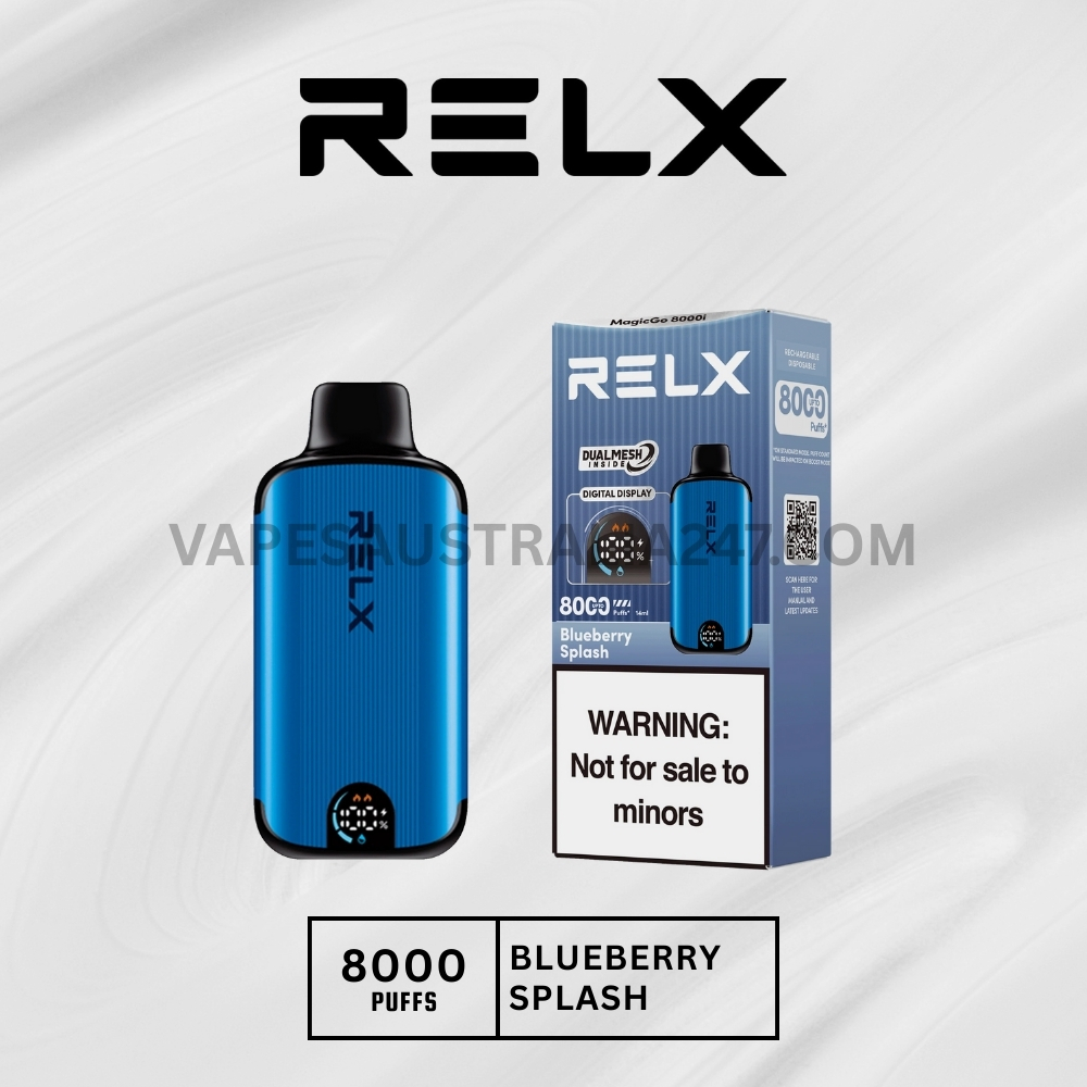 RELX MagicGo 8000i Blueberry Splash RELX MagicGo 8000i Blueberry Splash