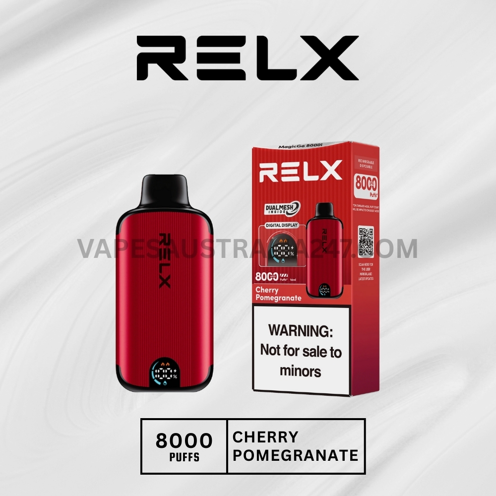RELX MagicGo 8000i Cherry Pomegranate RELX MagicGo 8000i Cherry Pomegranate