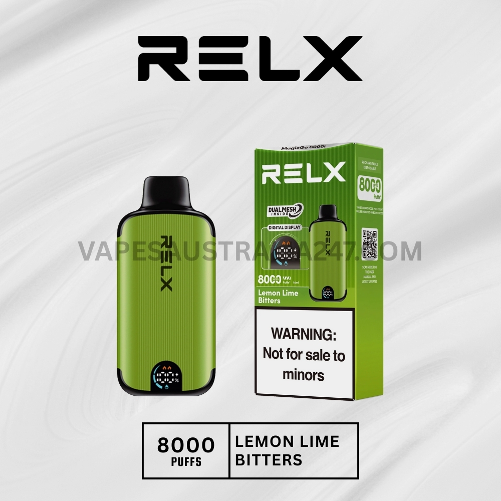 RELX MagicGo 8000i Lemon Lime Bitters RELX MagicGo 8000i Lemon Lime Bitters