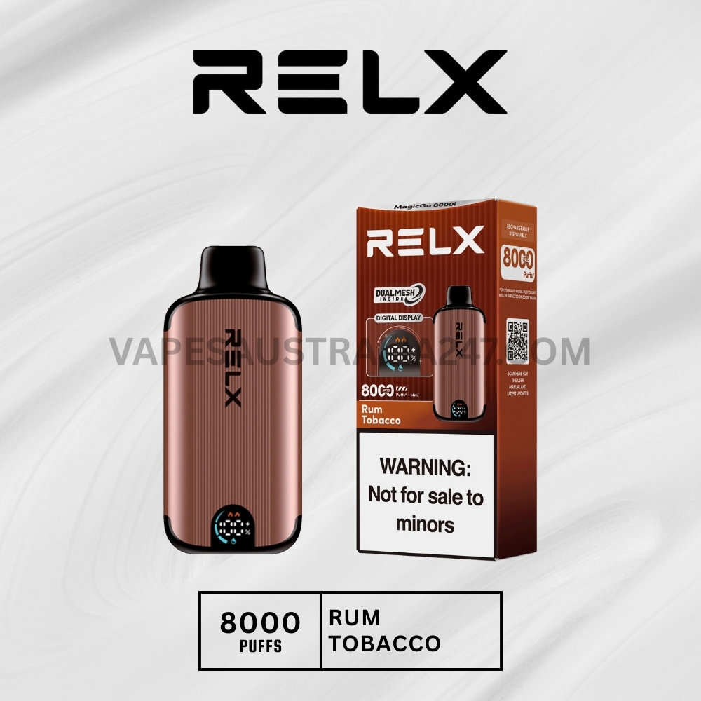 RELX MagicGo 8000i Rum Tobacco Classic RELX MagicGo 8000i Rum Tobacco Classic