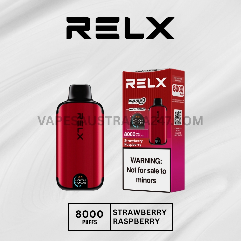 RELX MagicGo 8000i Strawberry Raspberry RELX MagicGo 8000i Strawberry Raspberry