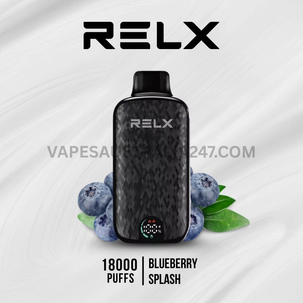 RELX Sparta 18000 Puffs Blueberry Splash RELX Sparta 18000 Puffs Blueberry Splash