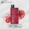 SEREIN Hunter 6000 Puffs Cherry Pomegranate