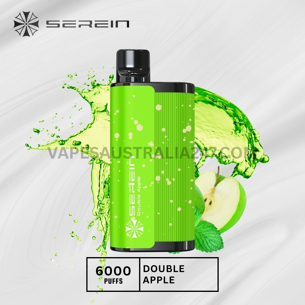 SEREIN Hunter 6000 Puffs Double Apple SEREIN Hunter 6000 Puffs Double Apple