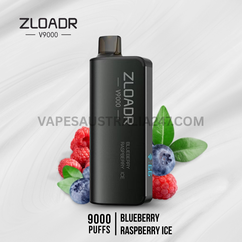 ZLOADR V9000 Bluberry Raspberry Ice ZLOADR V9000 Bluberry Raspberry Ice