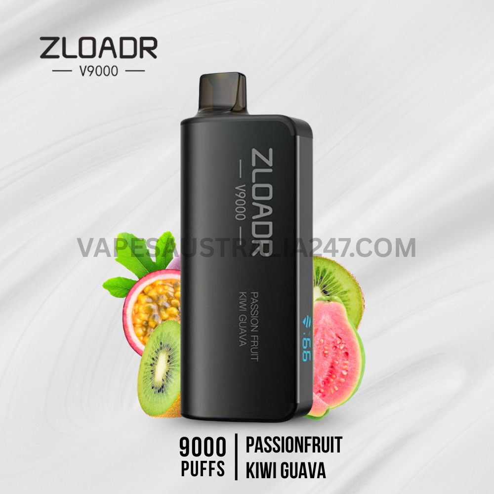ZLOADR V9000 Passionfruit Kiwi Guava ZLOADR V9000 Passionfruit Kiwi Guava