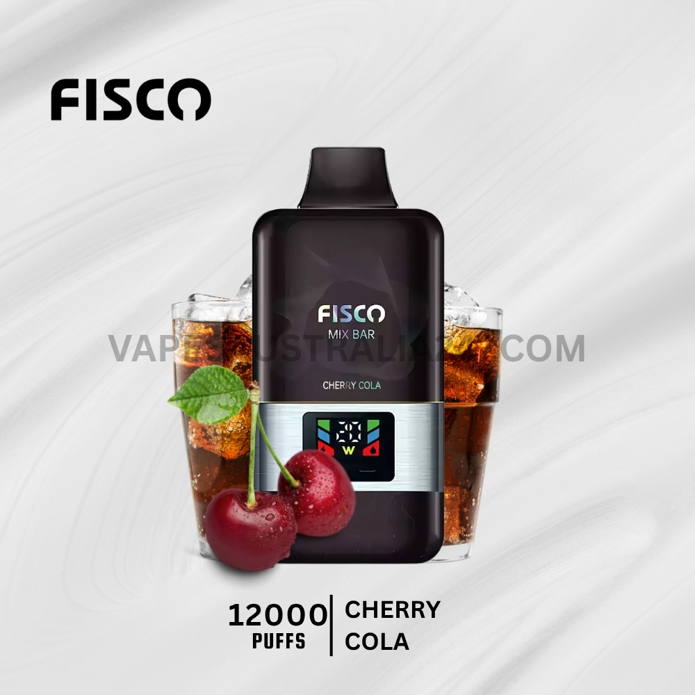FISCO Mix Bar 12000 Puffs Cherry Cola FISCO Mix Bar 12000 Puffs Cherry Cola