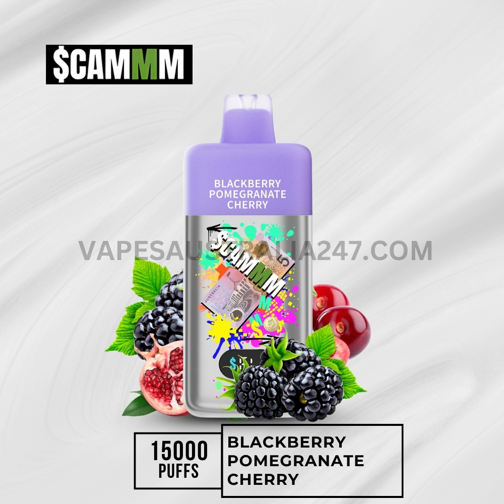 $CAMM AS 15000 Puffs Blackberry Pomegranate Cherry $CAMM AS 15000 Puffs Blackberry Pomegranate Cherry