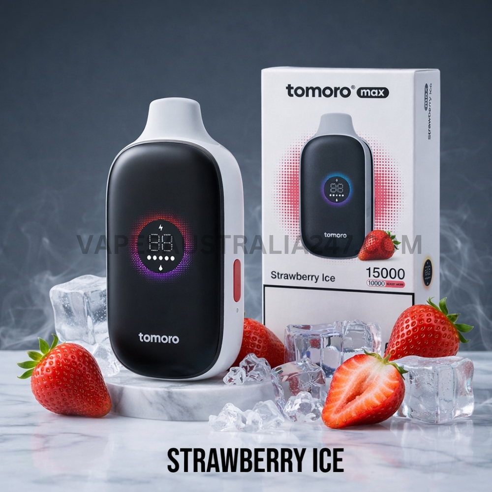 TOMORO 15000 Puffs Strawberry Ice TOMORO 15000 Puffs Strawberry Ice