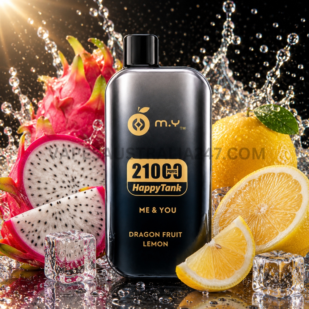 HappyTank 21000 Puffs Dragon Fruit Lemon HappyTank 21000 Puffs Dragon Fruit Lemon