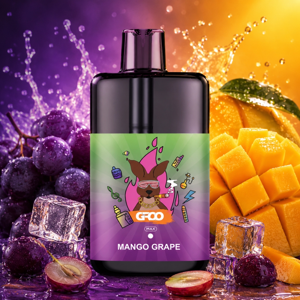 GROO Max 10000 Puffs Mango Grape GROO Max 10000 Puffs Mango Grape
