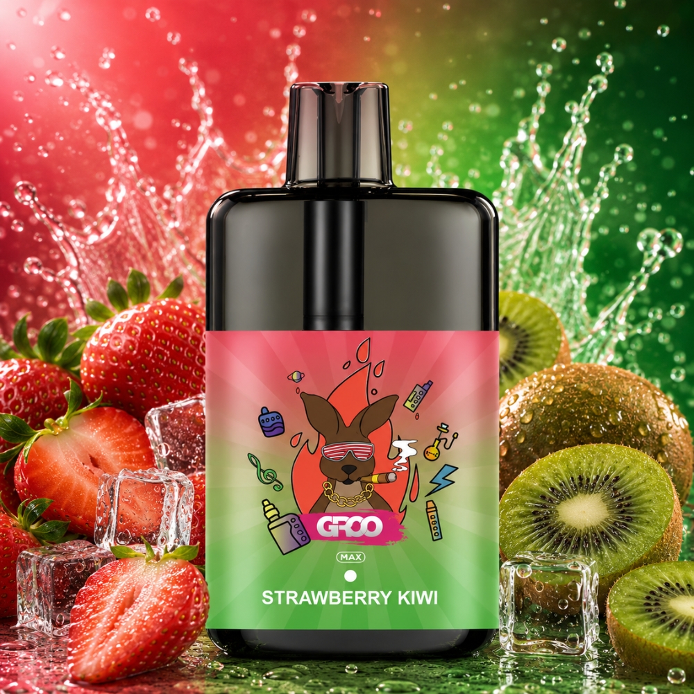 GROO Max 10000 Puffs Strawberry Kiwi GROO Max 10000 Puffs Strawberry Kiwi