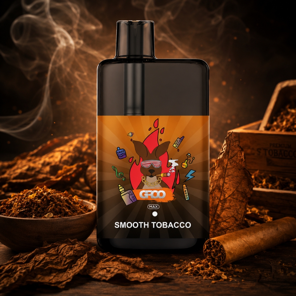 GROO Max 10000 Puffs Tobacco Smooth GROO Max 10000 Puffs Tobacco Smooth